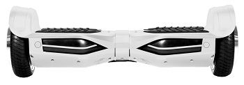 White Swagtron Hoverboard With Lights