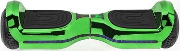 XtremepowerUS Chrome Green Hoverboard